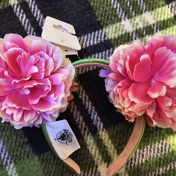 Disney Peony Flower Minnie Ears Headband - Picture 7 of 7